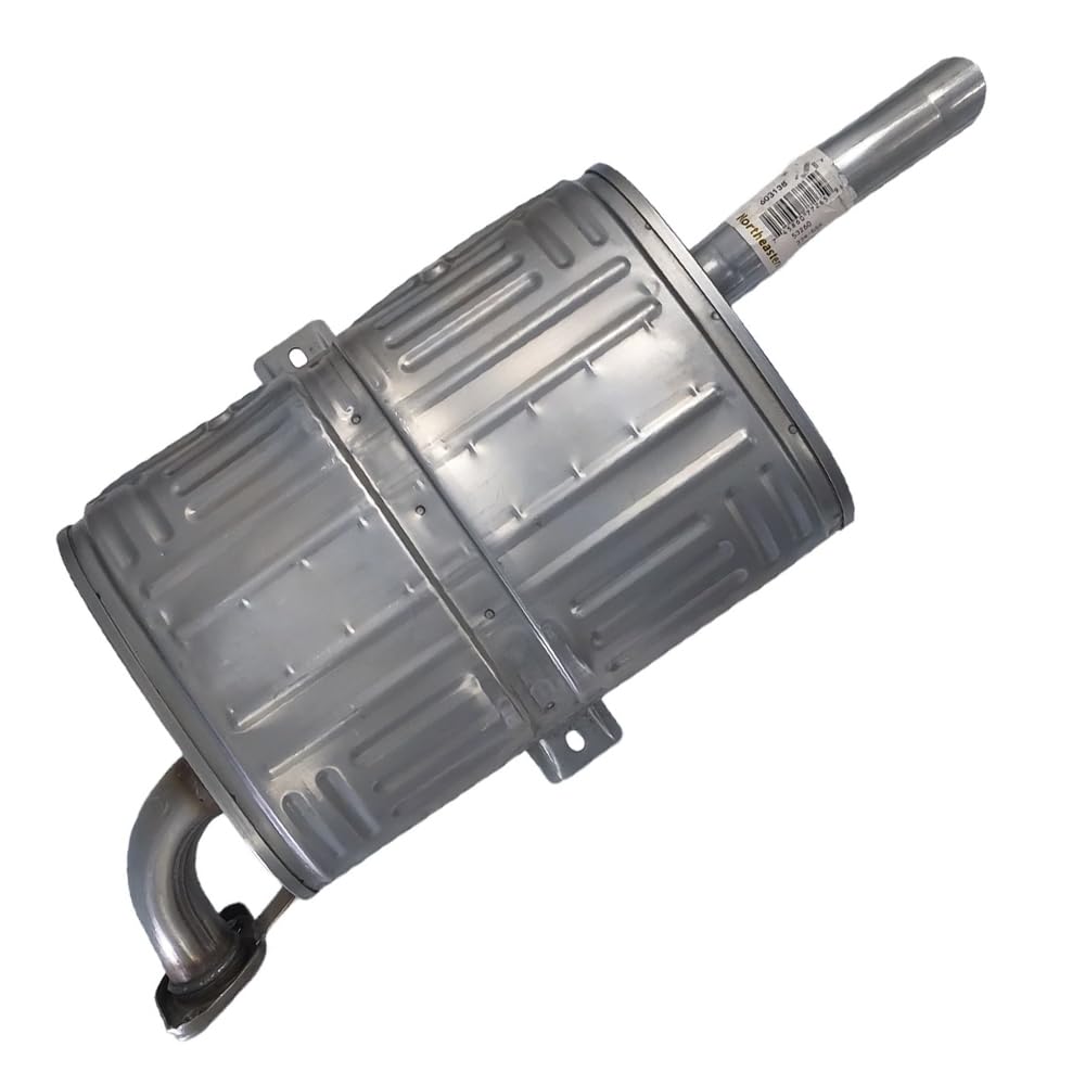 Resonator and Muffler Exhaust for 1998-2001 Chevy Prizm and Toyota Corolla 1.8L