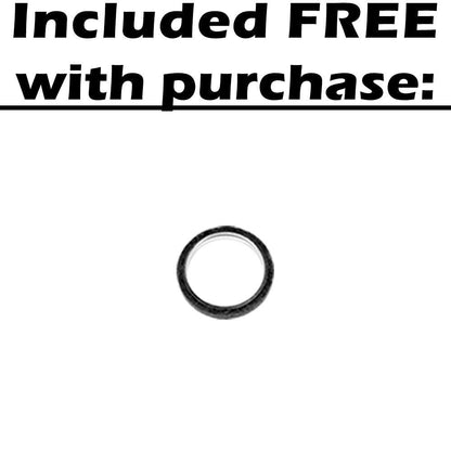 Northeastern Exhaust | Stainless Steel Exhaust Rear Muffler, Tail Pipe and Extension Pipe Exhaust System Kit Compatible for Toyota Matrix 2009-2013 1.8L | Pontiac Vibe 2009-2010 1.8L 2.4L | Free Gasket, Clamps and Spring Bolt Kit Included