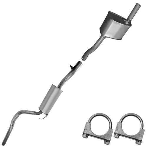 2005-2007 Ford Focus 2.0L Hatchback Exhaust Resonator Muffler Pipe