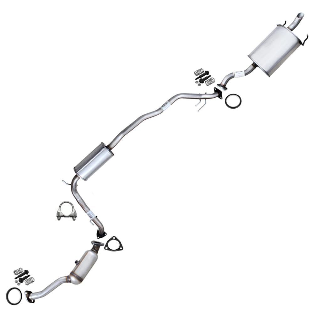 2007-2008 Honda Fit 1.5L Complete Exhaust System Kit with Catalytic