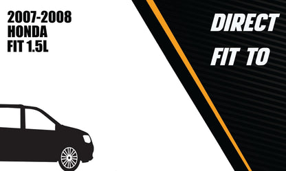 2007-2008 Honda Fit 1.5L Complete Exhaust System Kit with Catalytic