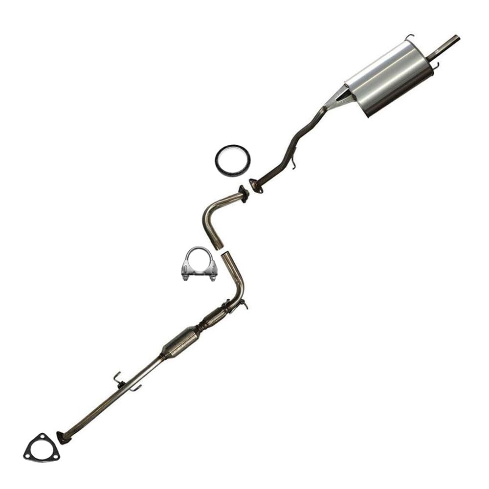 1994-1997 Honda Accord 2.2L Exhaust Resonator Pipe and Muffler - For EX Coupe/Sedan