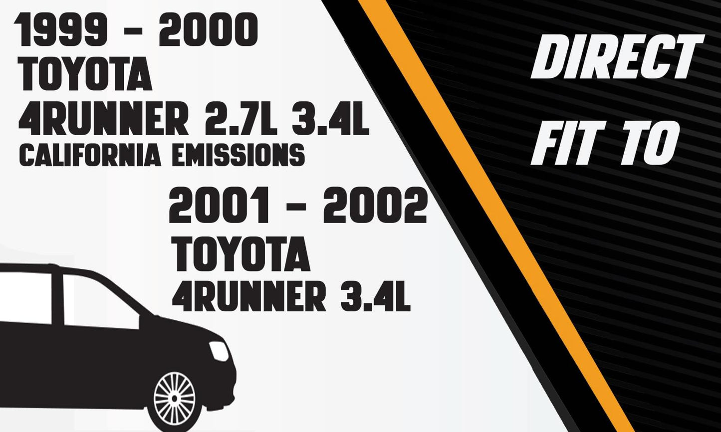 Exhaust Muffler for 1999-2000 Toyota 4Runner 2.7L | 1999-2002 4Runner 3.4L with California Emissions