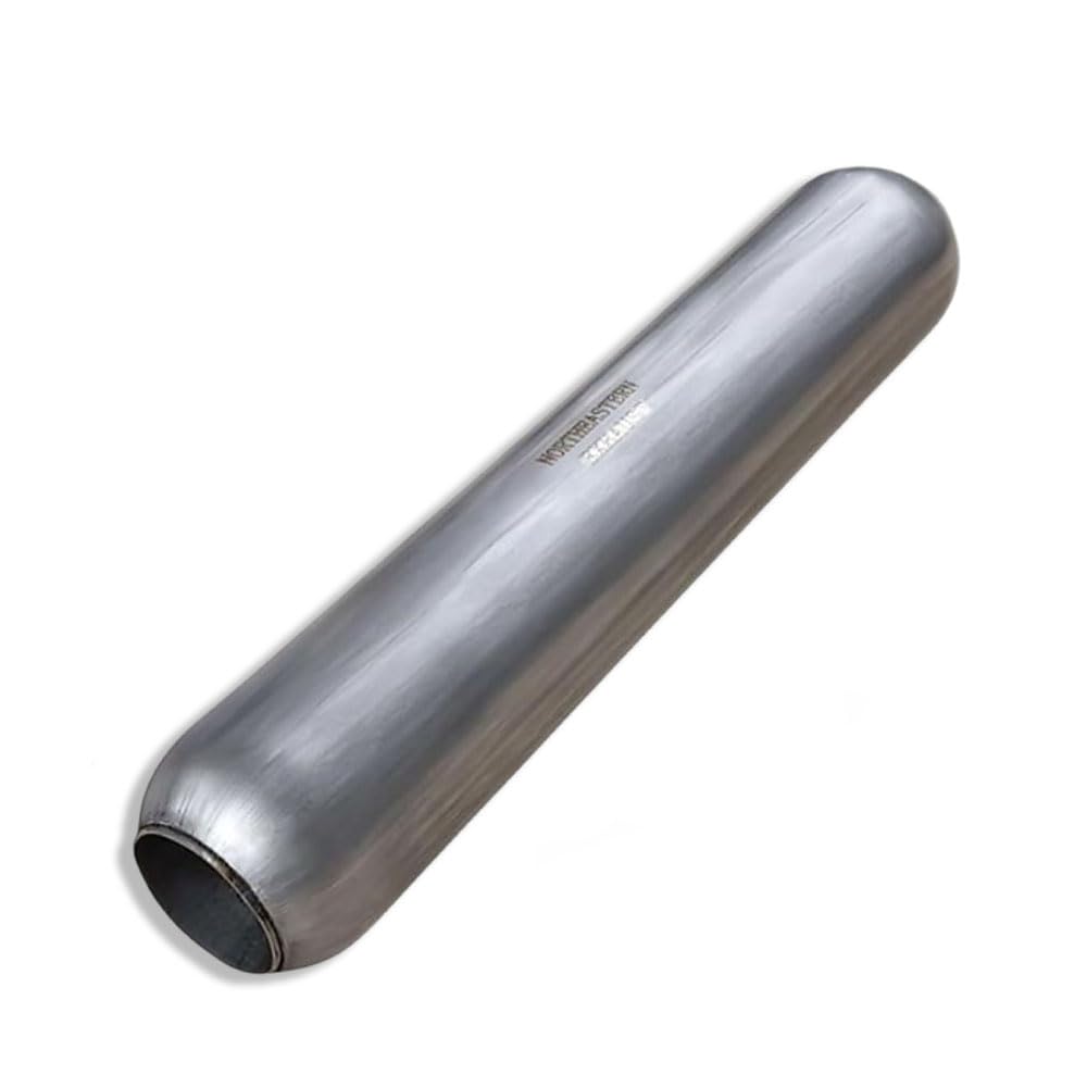 Colt Exhaust | Stainless Steel Universal Glass Pack Exhaust Resonator/Muffler 2.5" ID/OD x 18.5" Inch Long | Automotive Replacement Part