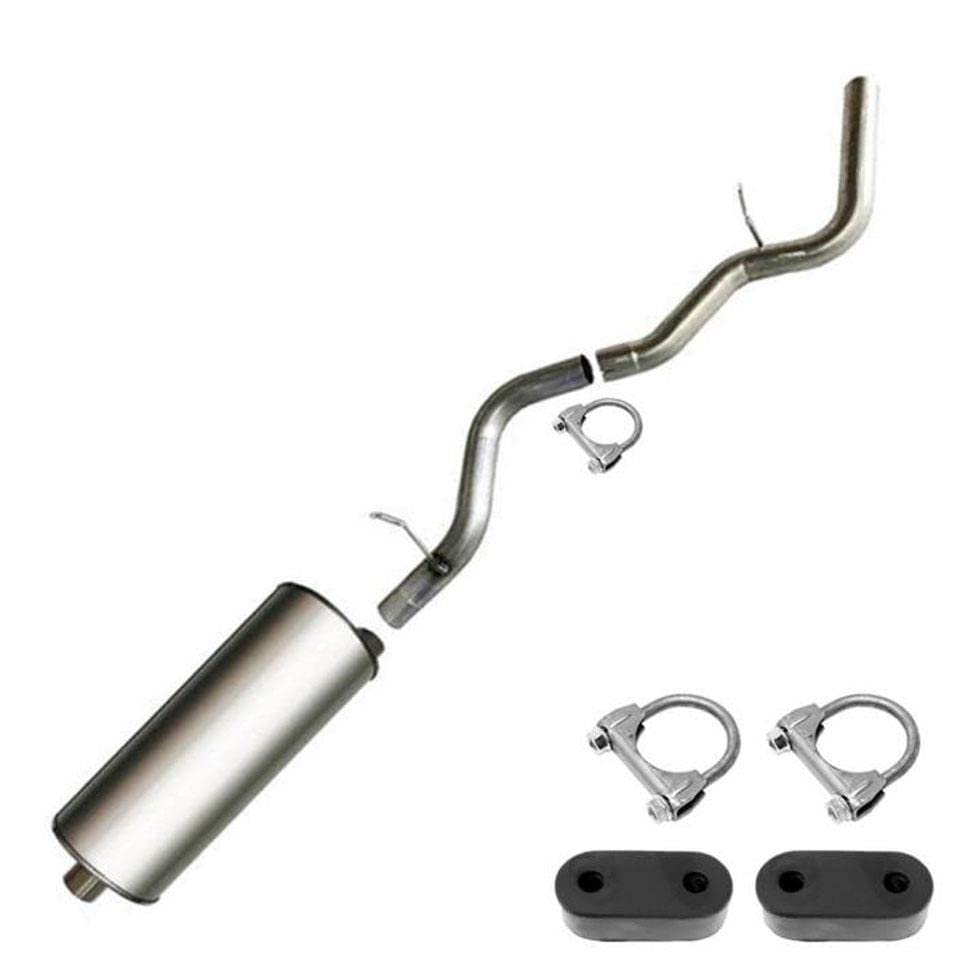 Muffler and Tail Pipe Exhaust for 2001-2005 Chevy Avalanche 1500 and GMC Yukon XL 1500 5.3L