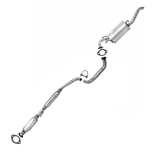 2004-2008 Chevy  Aveo 1.6L Resonator Pipe and Muffler Exhaust