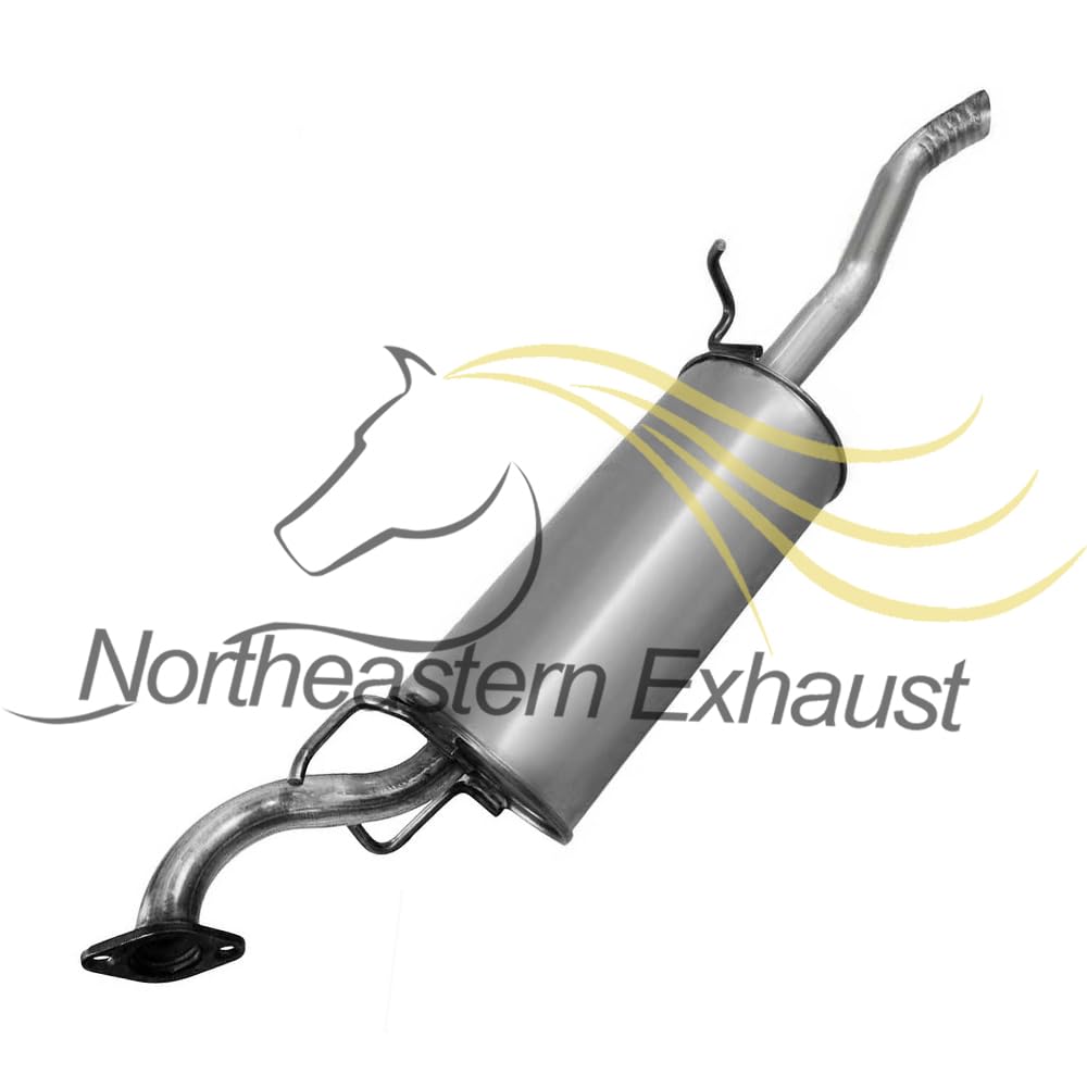 2004-2008 Chevy  Aveo 1.6L Resonator Pipe and Muffler Exhaust