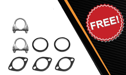 2007-2009 Honda CR-V 2.4L Catalytic, Resonator, Muffler Exhaust System EPA-Approved