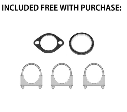 2000-2002 Chevy Monte Carlo 3.4L Catalytic, Resonator, Muffler Exhaust Kit with Epa-Approved