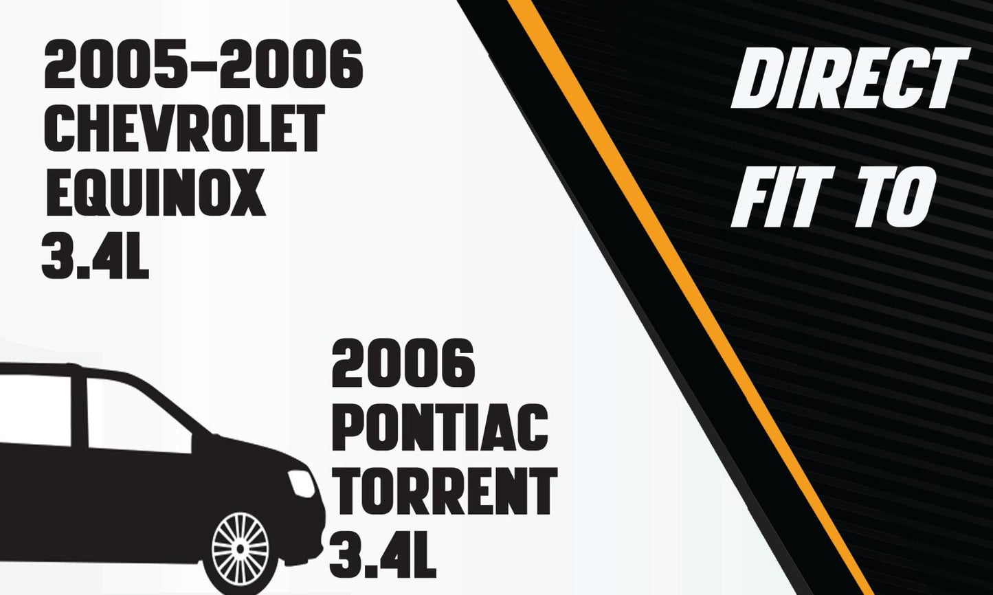 2005-2006 Chevy Equinox 3.4L and 2006 Pontiac Torrent 3.4L Exhaust Muffler
