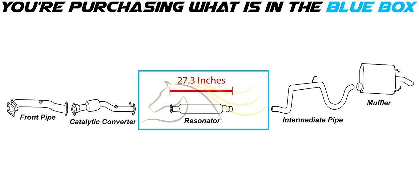 2006-2011 Chevy Impala 3.5L and 2006-2007 Chevy Monte Carlo 3.5L Resonator Pipe