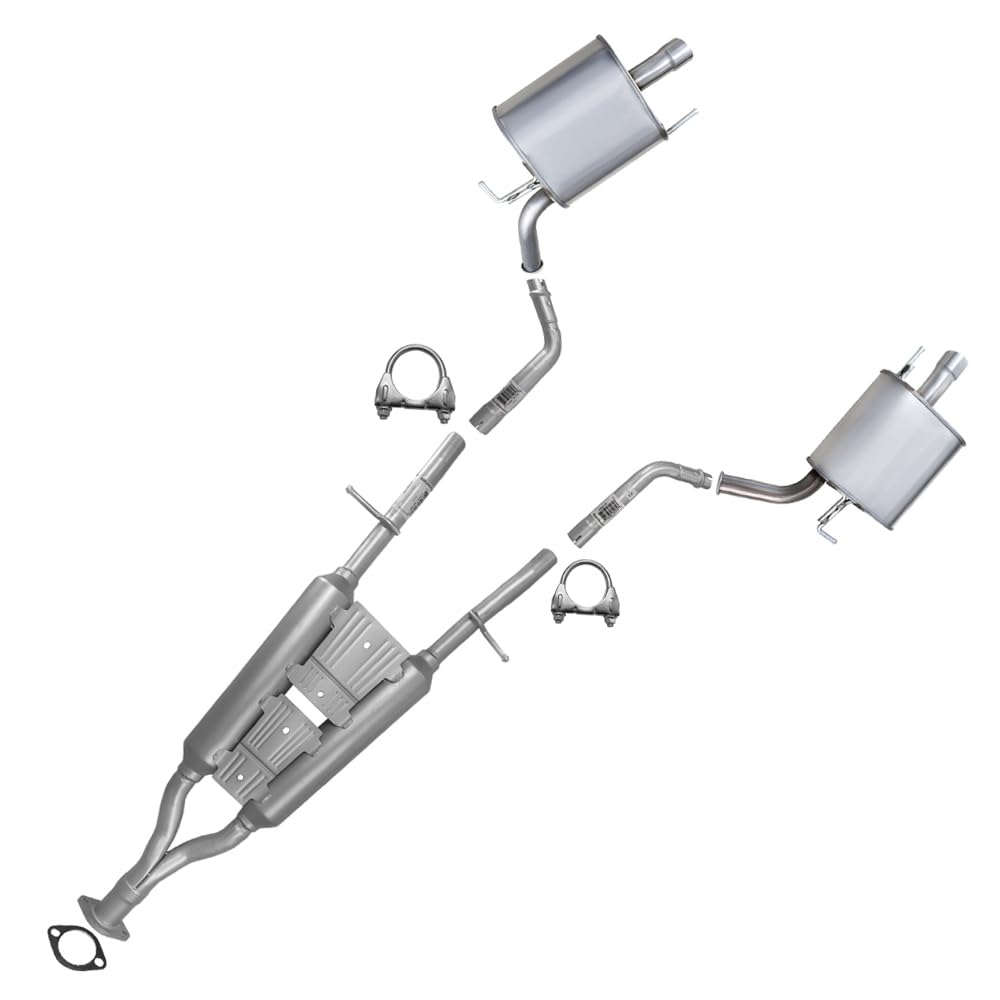 2007-2013 INFINITI G35 3.5L and 2007-2013 INFINITI G37 3.7L  Exhaust Resonator Pipe and Mufflers