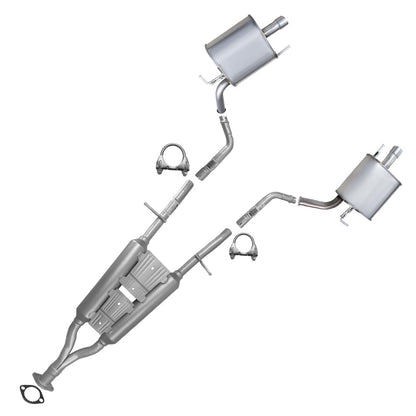 2007-2013 INFINITI G35 3.5L and 2007-2013 INFINITI G37 3.7L  Exhaust Resonator Pipe and Mufflers