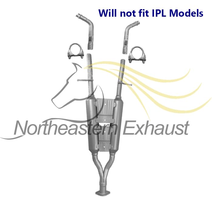2007-2013 INFINITI G35 3.5L and 2007-2013 INFINITI G37 3.7L  Exhaust Resonator Pipe and Mufflers