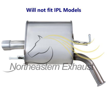 2007-2013 INFINITI G35 3.5L and 2007-2013 INFINITI G37 3.7L  Exhaust Resonator Pipe and Mufflers