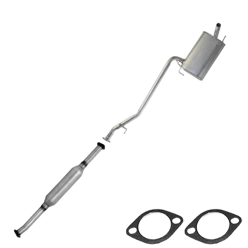 2001-2006 Kia Optima 2.5L 2.7L Exhaust Resonator Pipe and Muffler