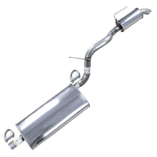 2008-2012 Jeep Liberty 3.7L Exhaust Resonator Pipe and Muffler