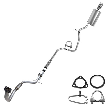 1999-2002 Chevy Cavalier 2.2L and 1999-2002 Pontiac Sunfire 2.2L Complete Exhaust System Kit with EPA Approved Catalytic