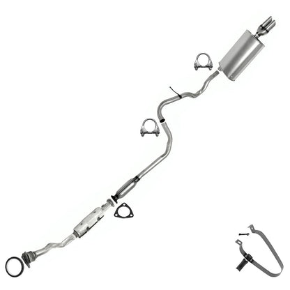Catalytic, Resonator and Muffler for 2002-2005 Chevy Cavalier and Pontiac Sunfire 2.2L