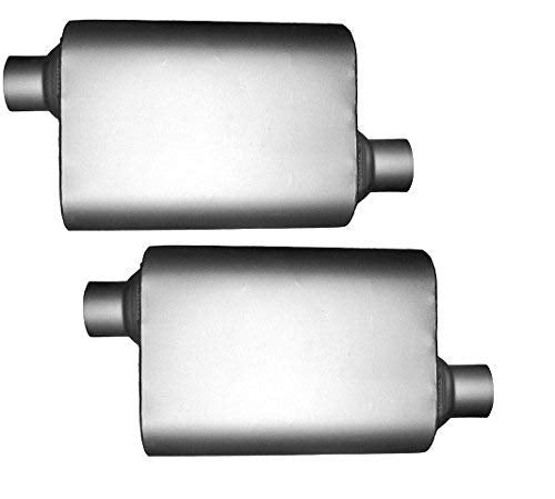 Universal Performance Muffler - Single Chamber 3" | Offset