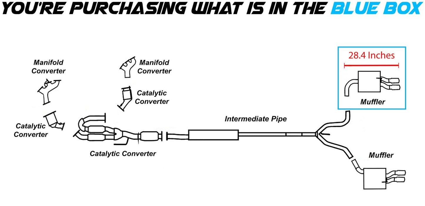 2004-2008 Nissan Maxima 3.5L Muffler Exhaust