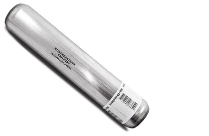 Colt Exhaust | Stainless Steel Universal Straight Blank Glass Pack Muffler Resonator (2"ID / 2" OD / 18" long) | Automotive Replacement Part