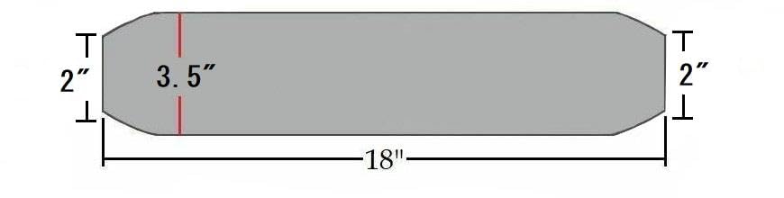 Colt Exhaust | Stainless Steel Universal Straight Blank Glass Pack Muffler Resonator (2"ID / 2" OD / 18" long) | Automotive Replacement Part