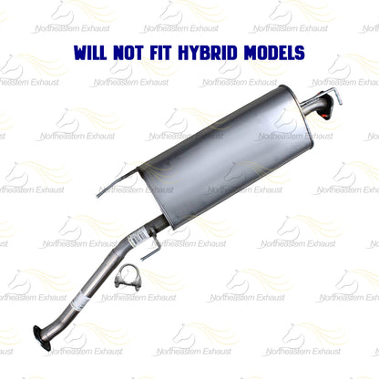 2013-2018 Toyota RAV4 2.5L Exhaust Muffler and Resonator Pipe Assembly
