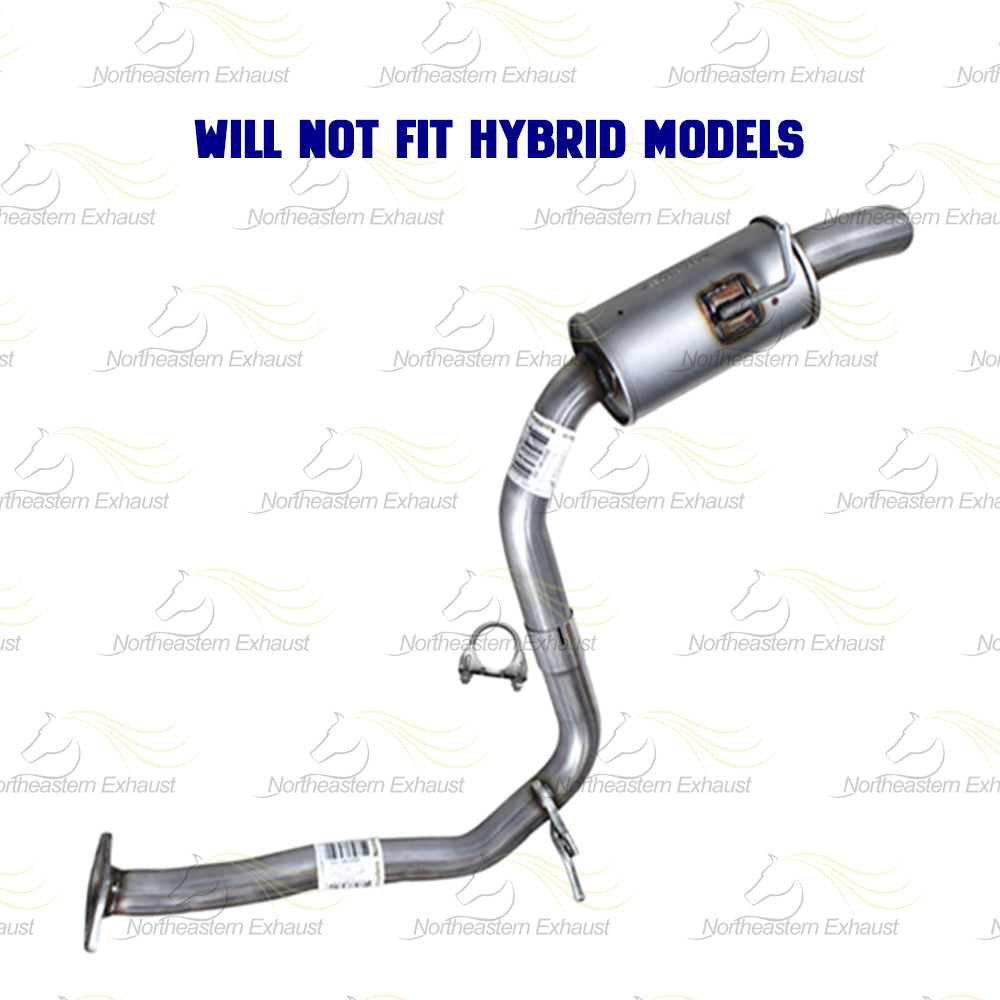 2013-2018 Toyota RAV4 2.5L Exhaust Muffler and Resonator Pipe Assembly