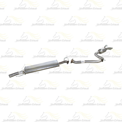 2006-2012 Toyota RAV4 3.5L Muffler and Resonator Pipe Exhaust