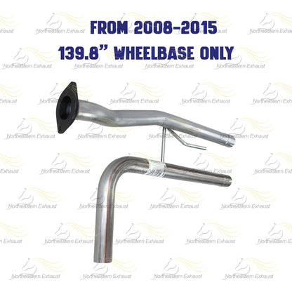 2007-2015 Nissan Titan 5.6L Exhaust Muffler Assembly | 139.8" Wheelbase only