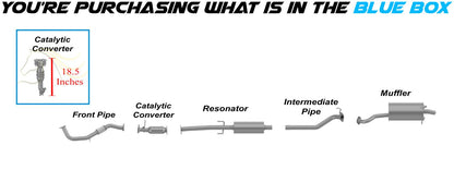 Front Manifold Catalytic Converter for 2015-2020 Acura TLX | 2013-2017 Honda Accord | 2015-2019 Honda CR-V | 2.4L