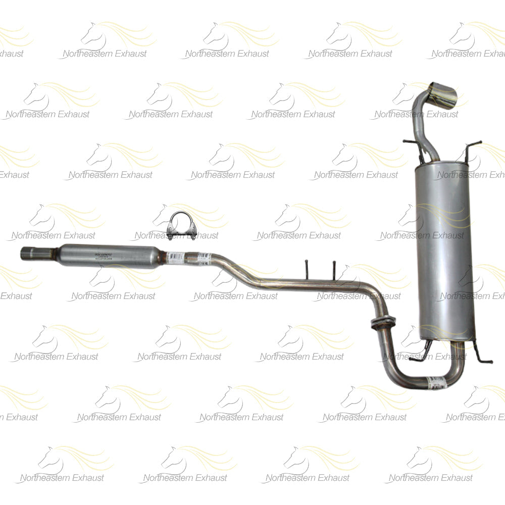 2009-2015 Toyota Venza 2.7L Resonator Pipe and Muffler Exhaust System