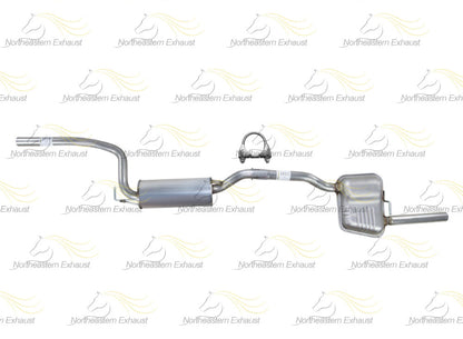 2005-2007 Ford Focus 2.0L Exhaust Resonator and Muffler | Wagon Only