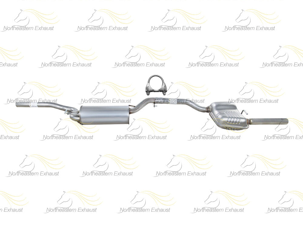 2005-2007 Ford Focus 2.0L Exhaust Resonator and Muffler | Wagon Only