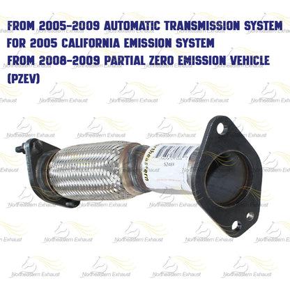 2005-2009 Ford Focus 2.0L | 2003-2004 Focus 2.3L Exhaust Front Pipe