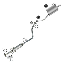 2014-2018 Nissan Versa Note 1.6L Resonator Pipe and Muffler for Hatchback | Cat back Exhaust Kit