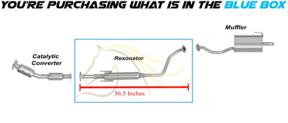 Exhaust Resonator Pipe for 2012-2018 Nissan Versa 1.6L | 2014-2018 Nissan Versa Note 1.6L