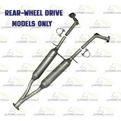 2006-2008 Infiniti M35 3.5L Exhaust Y-Pipe and Resonator | For RWD