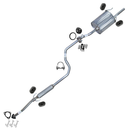 Resonator and Muffler Exhaust for 1999-2000 Honda Civic and Acura EL 1.6L