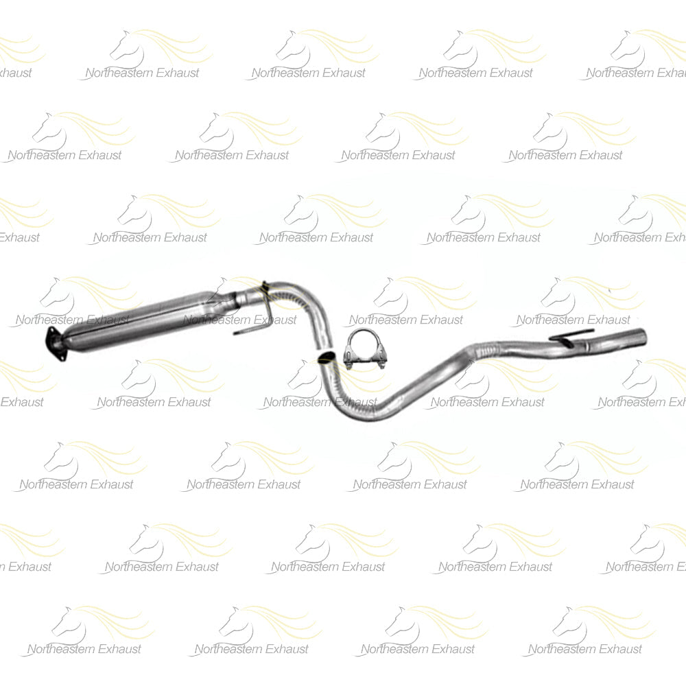 2006-2011 Chevy HHR 2.4L Resonator and Muffler Exhaust