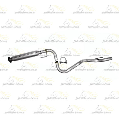 2006-2011 Chevy HHR 2.4L Resonator and Muffler Exhaust