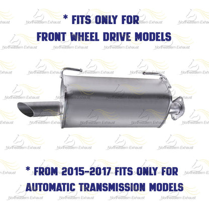2011-2017 Nissan Juke 1.6L Exhaust Muffler