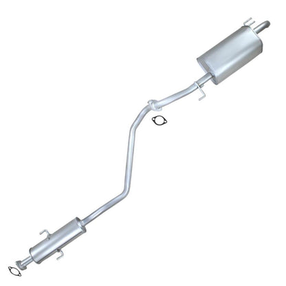 2010-2013 Kia Forte 2.0L Exhaust Resonator Pipe and Muffler
