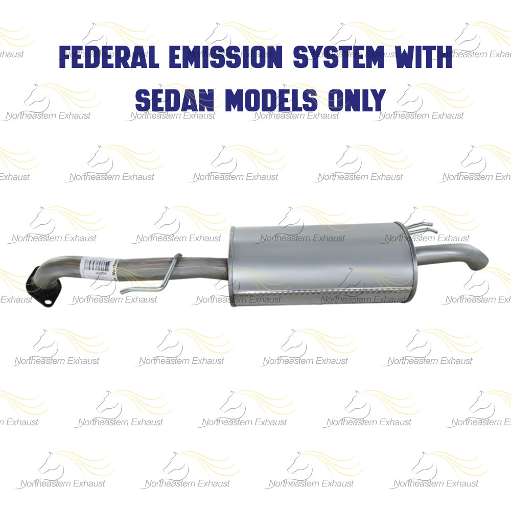 2010-2013 Kia Forte 2.0L Exhaust Muffler
