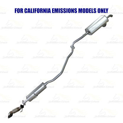 2010-2013 Kia Forte 2.0L Front Pipe Resonator and Muffler Exhaust Kit