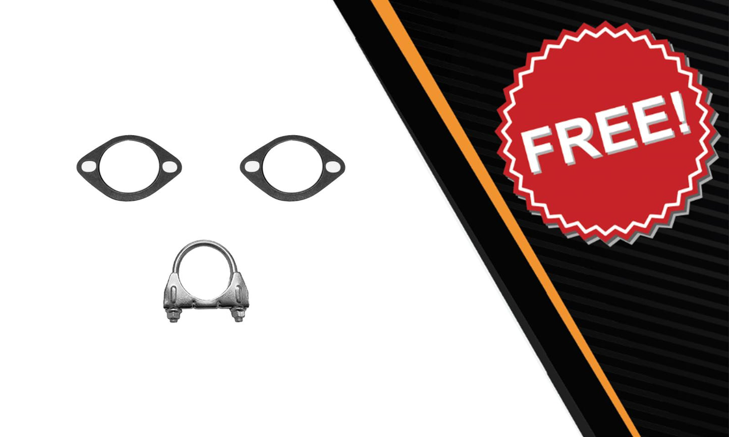 2010-2013 Kia Forte 2.0L Resonator and Muffler Exhaust Kit