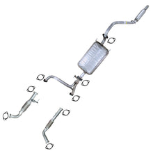 2007-2009 Kia Sorento Exhaust System - Stainless Steel