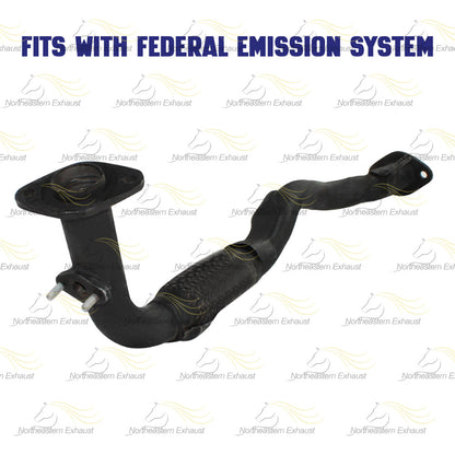 Exhaust Pipe for 1993-1995 Geo Prizm and Toyota Corolla 1.6L
