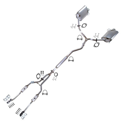 2010-2014 Subaru Tribeca 3.6L Complete Exhaust System with Catalytic